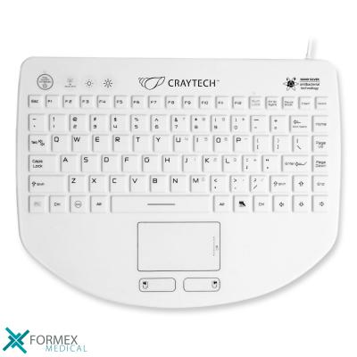 Waterdicht toetsenbord. Craytech SaniKey Little Giant