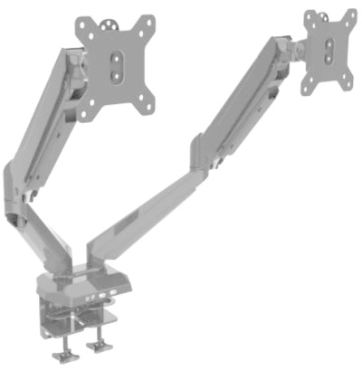 Monitorbeugels: Formex Medical Dual Desk Arm
