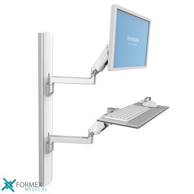 Humanscale Wandbeugels: V6 wandmontagesysteem