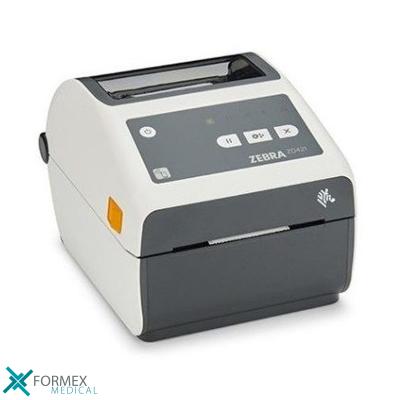 Zebra ZD421-HC Compacte desktop thermal transfer labelprinter voor de zorg